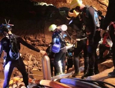 Ταϊλάνδη: 11 ώρες χρειάζεται ένας δύτης για να φθάσει στα εγκλωβισμένα παιδιά και να επιστρέψει
